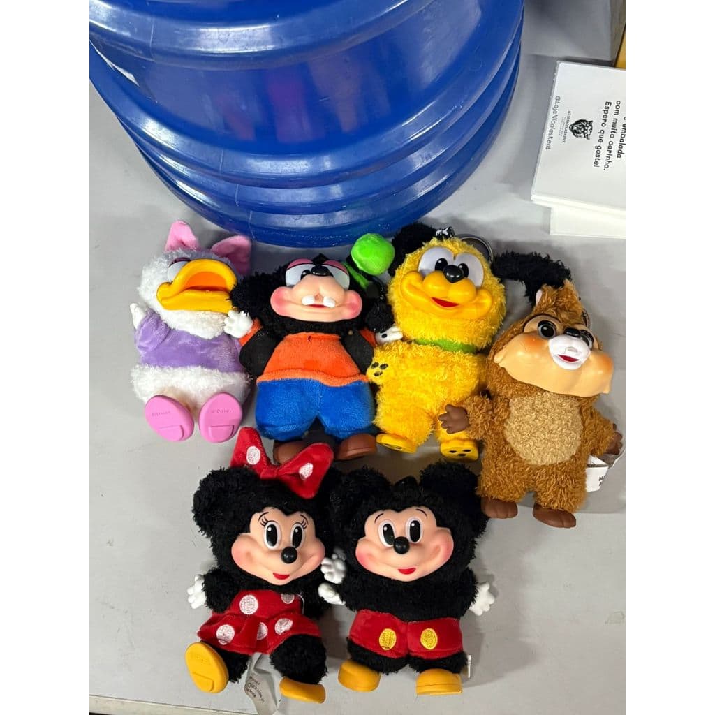 Boneco de pelucia Mouse Family Chaveiro Série Caixa Cega