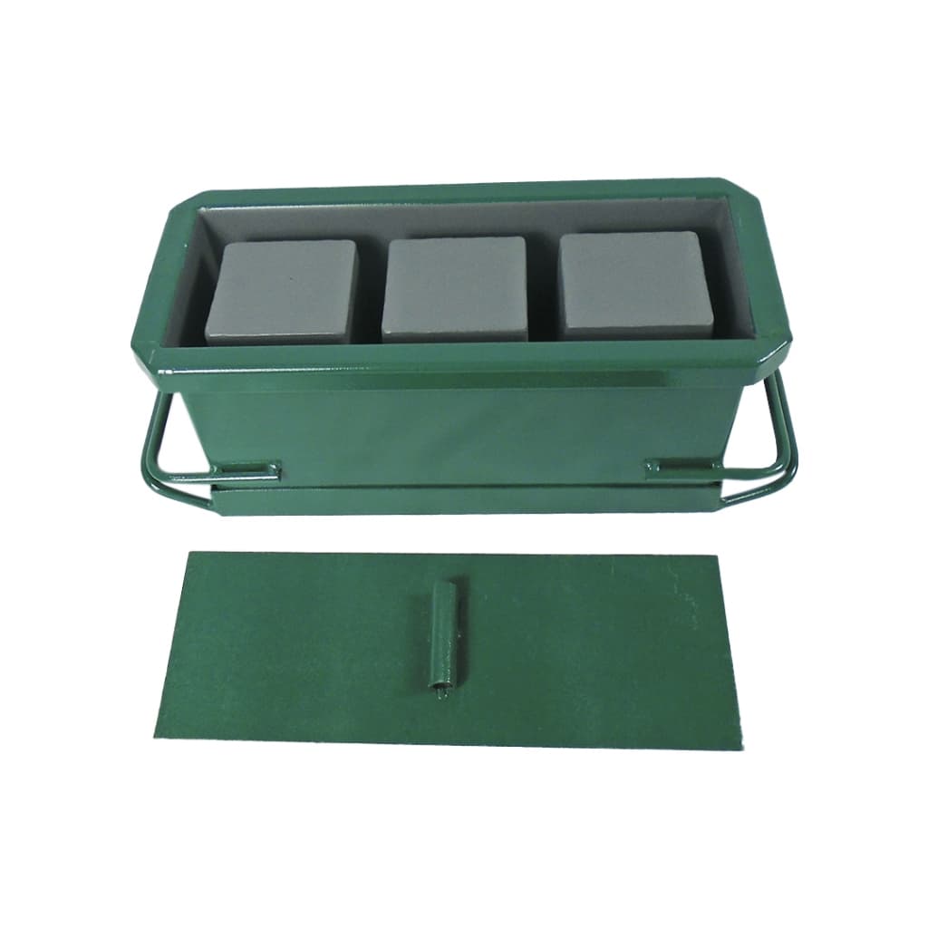 Forma Manual para fabricação Blocos de Cimento de 14x19x39cm de 3furos Sem Fundo Vazado