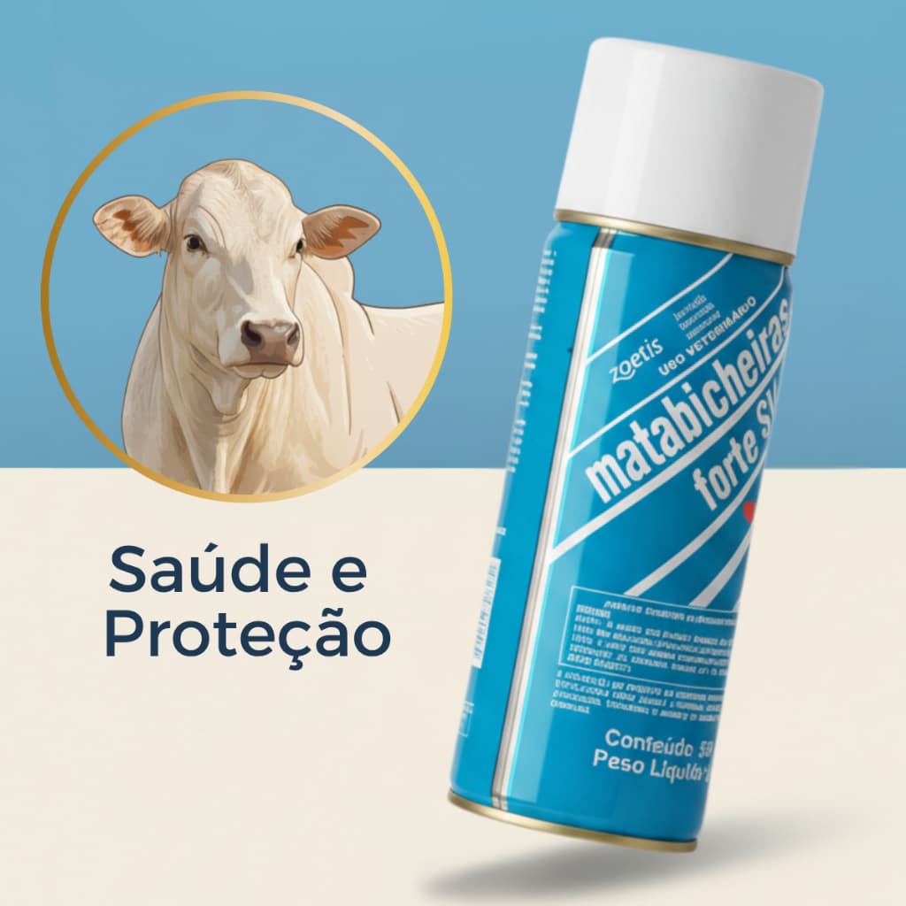 Forte Sv Doge Zoetis 500ml Para Bicheira Animal
