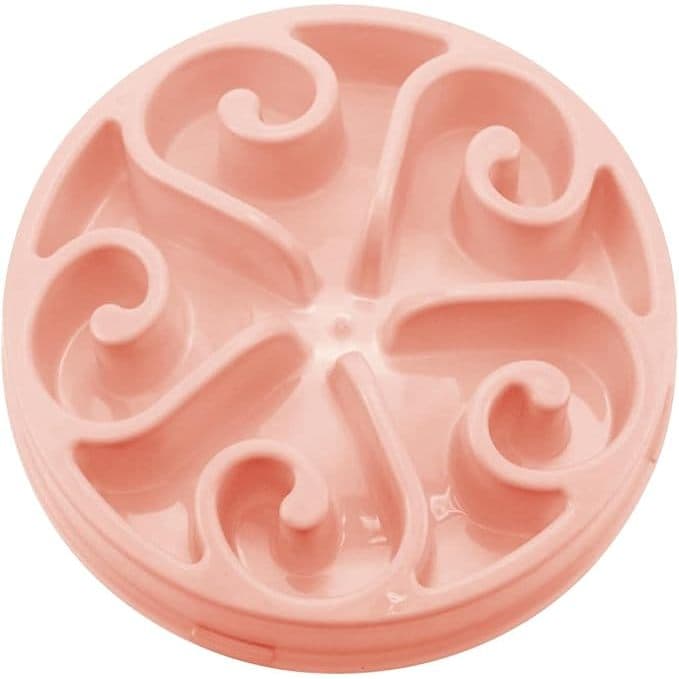 Original - Jambo Pet Comedouro Lento Ornare Interativo Para Cães Grande Rosa-claro