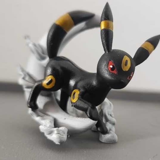pokemon - eevee, umbreon, espeon, vaporeon, jolteon, flareon, eevelutions - impressão 3d - orçamento de outros no chat