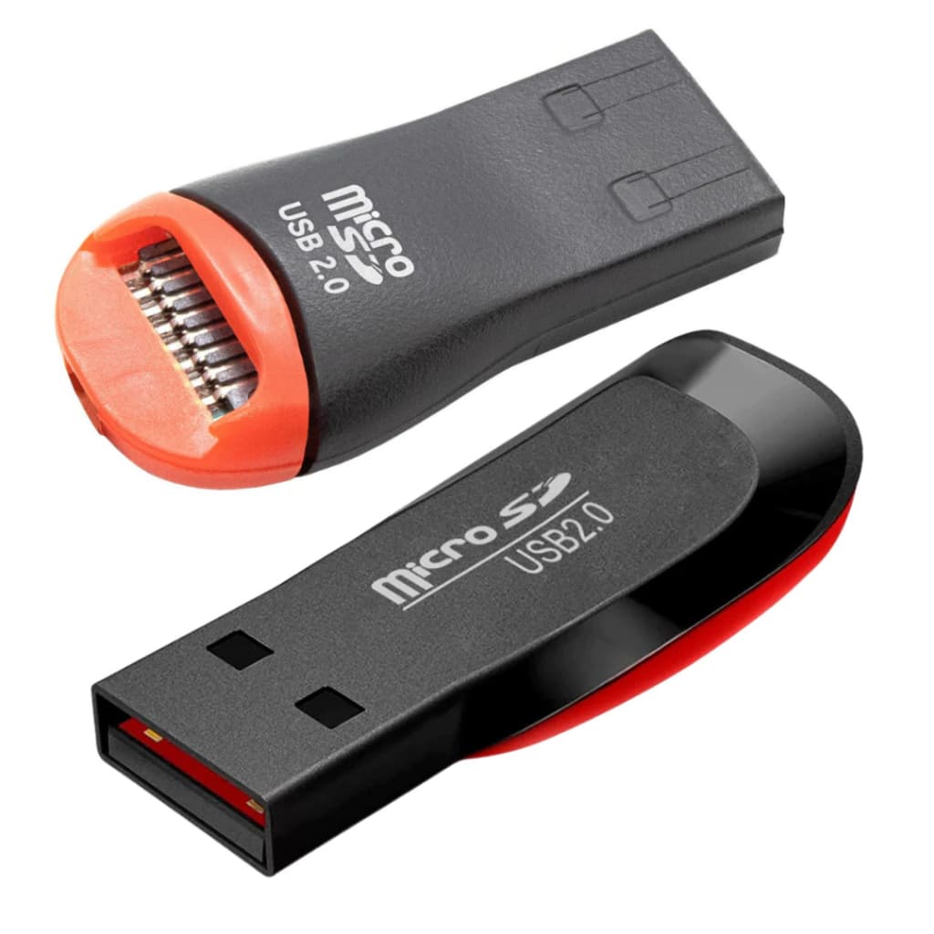 Mini Leitor Cartão De Memória Micro Sd Usb 2.0