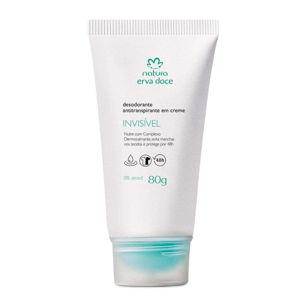 Desodorante Antitranspirante em Creme Erva Doce Natura