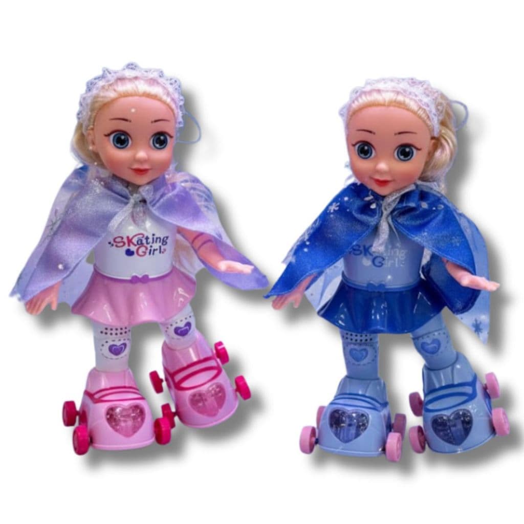 Boneca Infantil Com Luzes E Música Que Patina Canta E Dança Dia Das Crianças Envio Imediato
