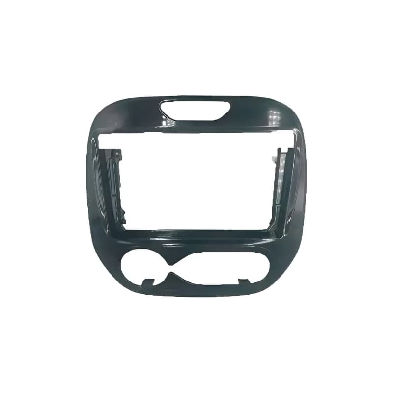 Moldura 9 Polegadas Renault Captur Ar Digital Black Piano Black Piano