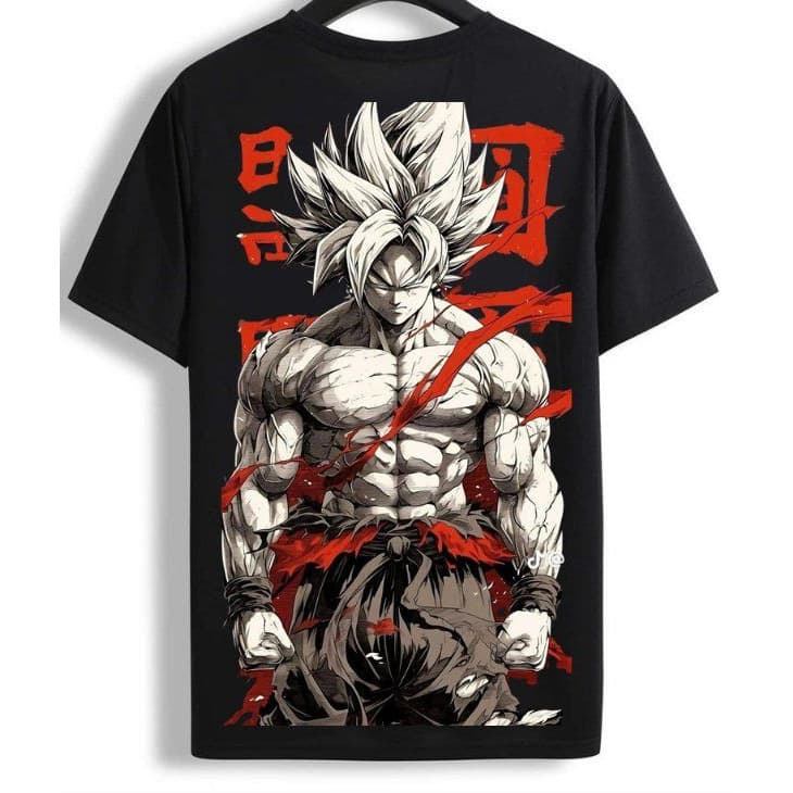 Camiseta personalizada Dragon Ball Z camisa casual confortável blusa estilosa moda masculina, infantil e feminino