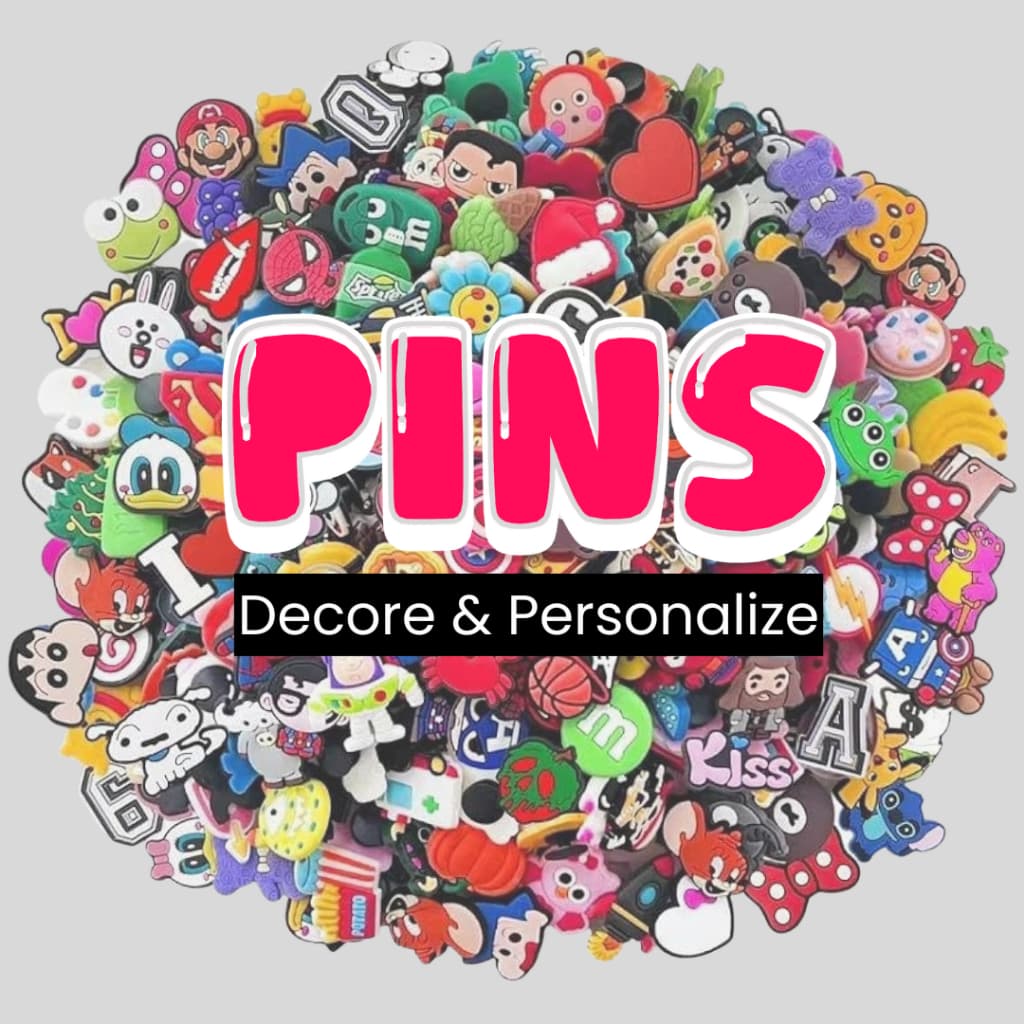 Apliques Decorativos em Silicone – Personalize Cadernos, Mochilas e Calçados