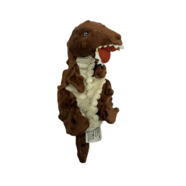 Brinquedo para Cachorro Gato Pelúcia Mordedor Bichinho Dinossauro COM APITO Home Pet p/ cães e gatos