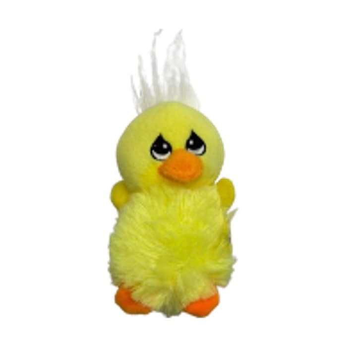 Pato Patinho de Pelúcia para Pet Cachorro Gato Bichinho de Pelúcia com Apito Brinquedo para Cães