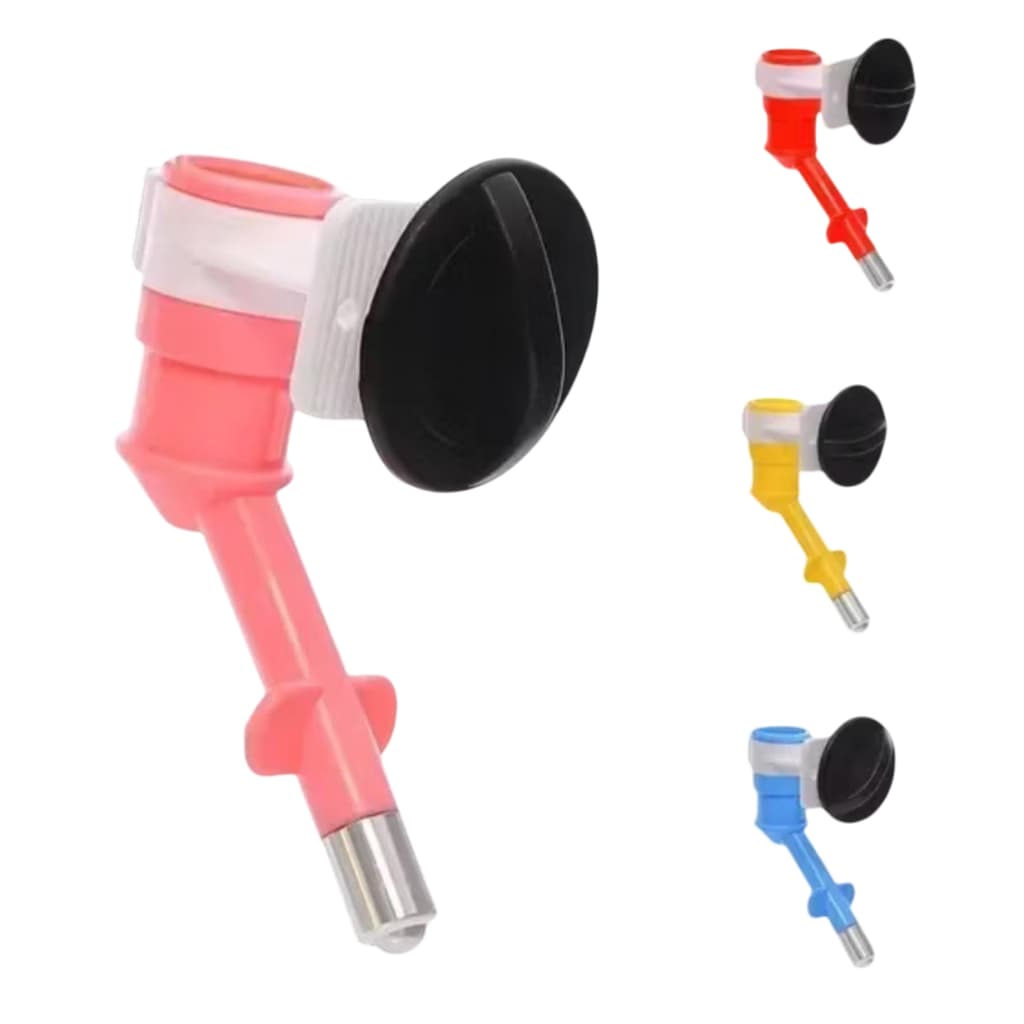 BEBEDOURO DE PAREDE  PARA CÃES E GATOS BICO AUTOMÁTICO LAMBE LAMBE GARRAFA
