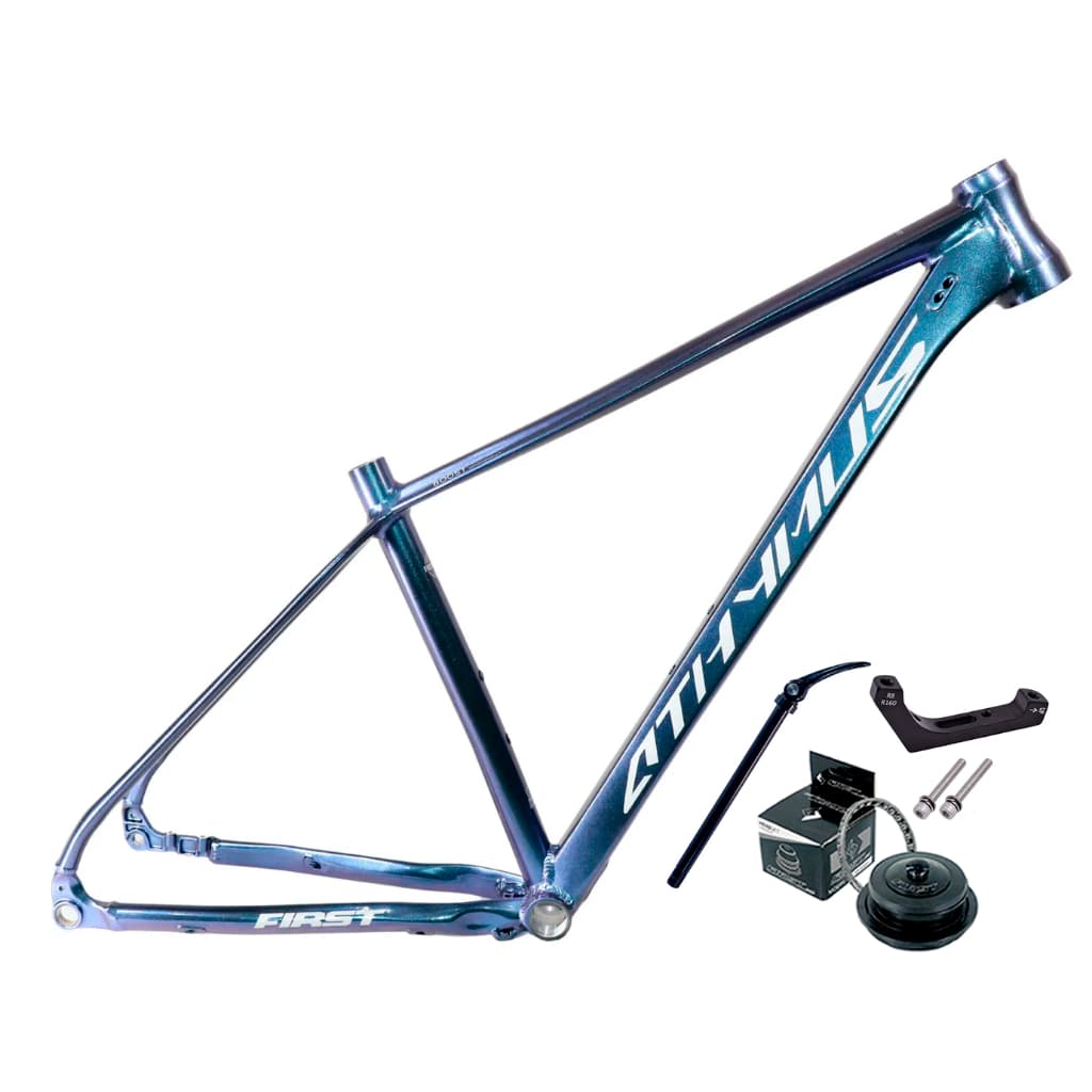 Quadro Athymus Boost Udh First Aro 29 Mtb Com Adaptador De Freio e Caixa De Direção 44x55mm 2026