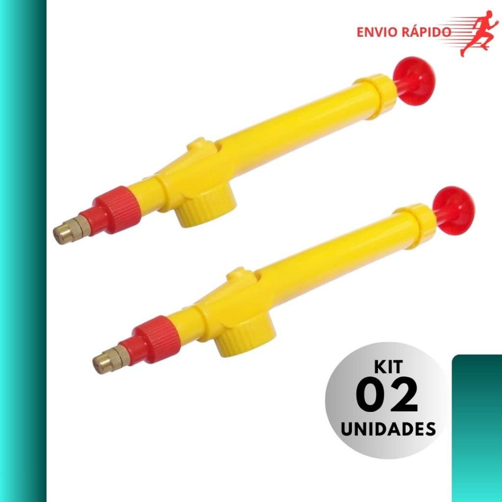 Kit 2 Pulverizador Borrifador Manual Adaptador Para Garrafa PET Spray de Jardim Irrigação Plantas