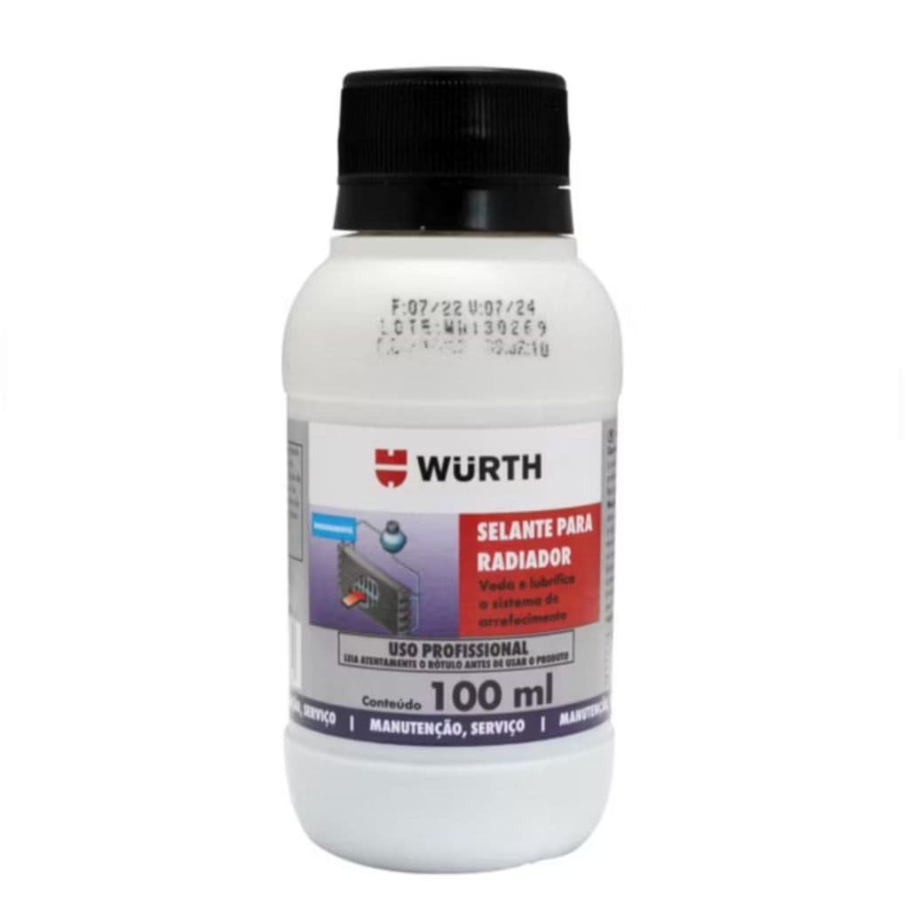 Selante Radiador Wurth Aditivo Automotivo 100ml