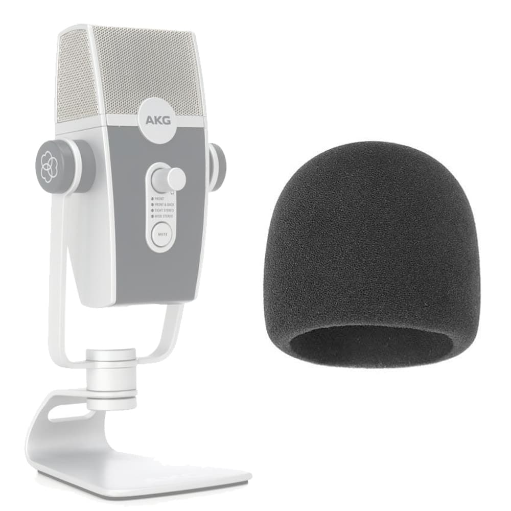 Capinha Espuma Filtro Pop Filter microfone Akg Lyra