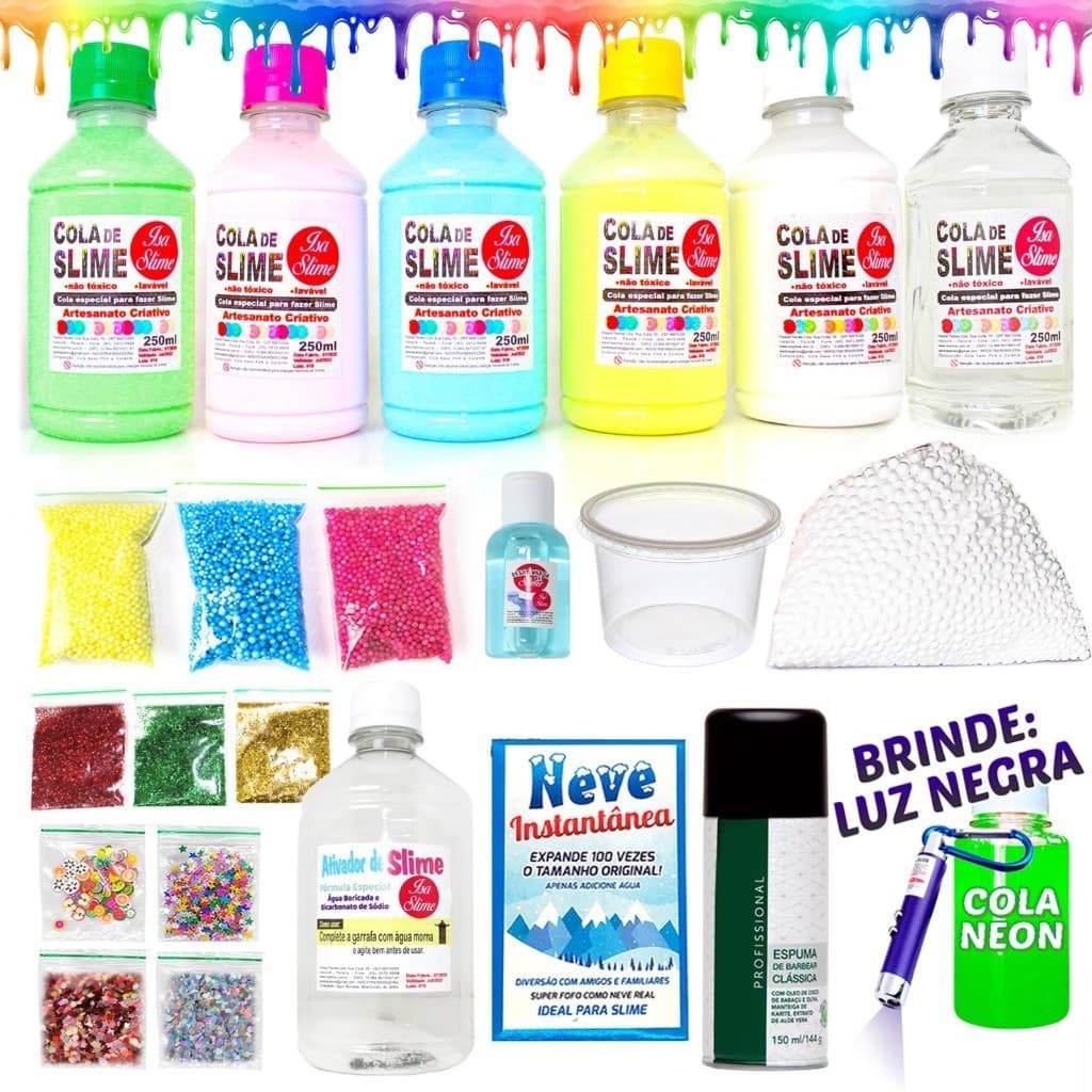 Oficina De Slime Isa Slime Diversão Educativa Para Crianças