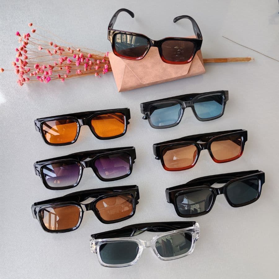 Óculos de Sol Moda 2025 moda Quadrado Premium Clássico Vintage Oldstyle UV400 Feminino Masculino