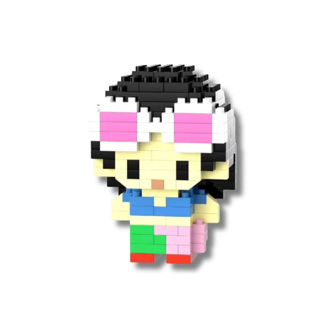 Mini bloco de montar one Piece personagem Franky - brinquedo para montar