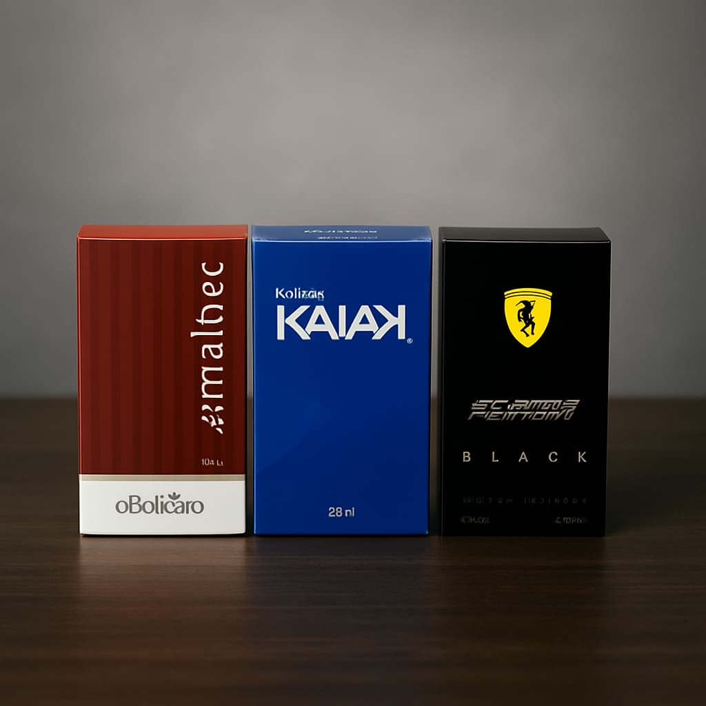 Kit 3 perfumes masculino 100ml cada