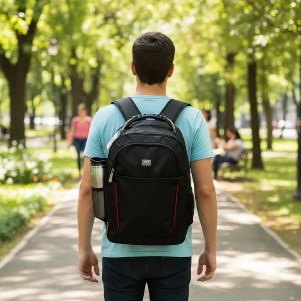 Mochila Bolsa Notebook Reforçada Escolar Faculdade Trabalho Motoboy com Alça de Aço Qualidade