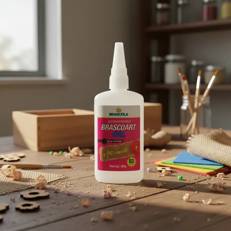Cola Para Artesanato Artesao Liquido 100ml Cor Transparente