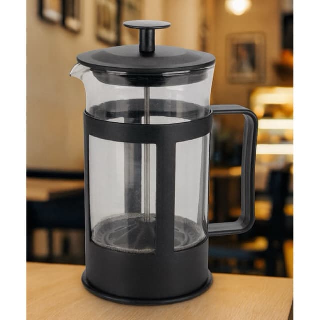 Cafeteira Prensa Francesa Manual 300ml e 600ml Fratelli Faz Passar Café Forte Intenso Tradicional
