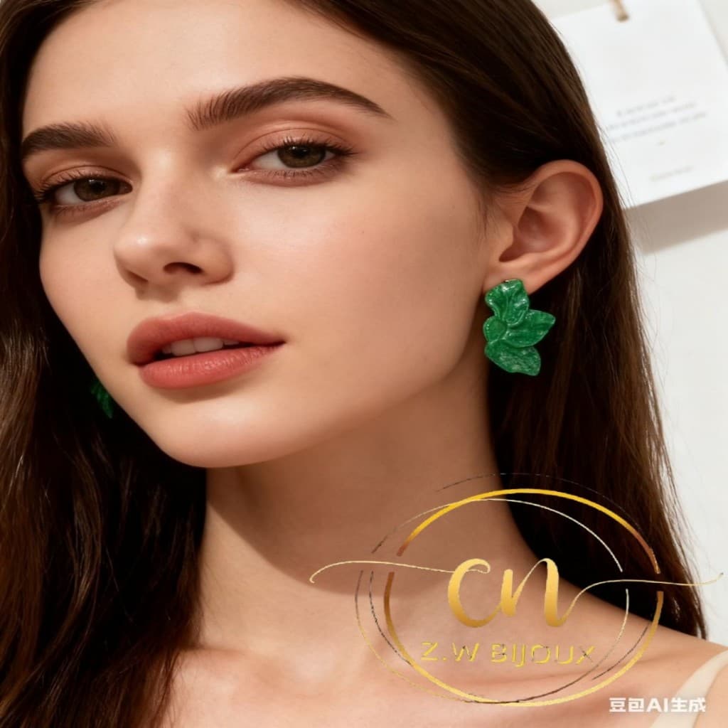 Z.W BIJUX - Brincos de flor elegantes, perfeitos para mulheres usarem no dia a dia