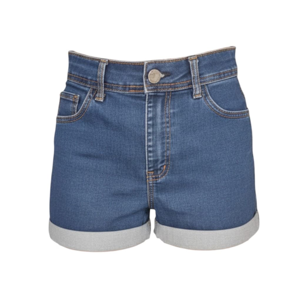 Short Jeans Feminino Bluesteel Original Denim