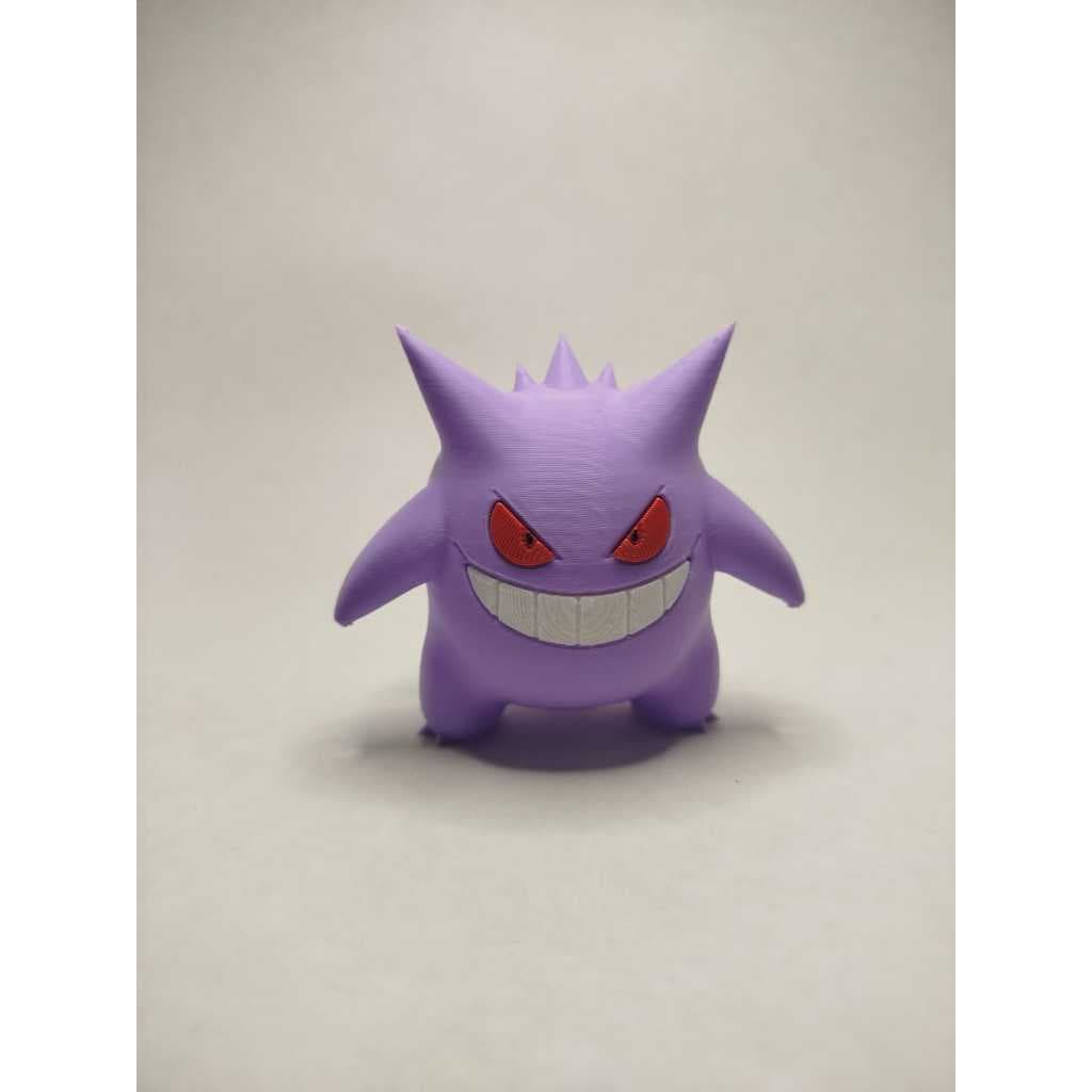 Gengar Action Figure- Pokemon- Impressão 3D- Geek
