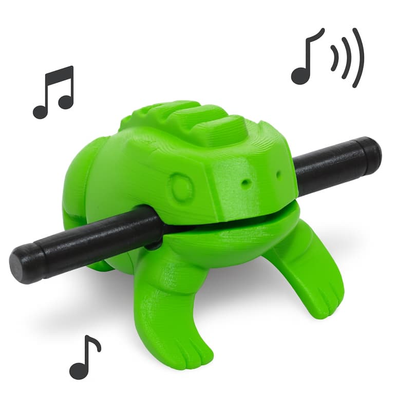 Sapo Reco Reco Percussao Musical