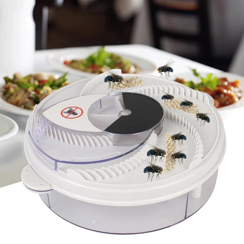 Armadilha Pega Moscas 20cm USB – Eliminador de Moscas Sem Veneno para Cozinha e Casa