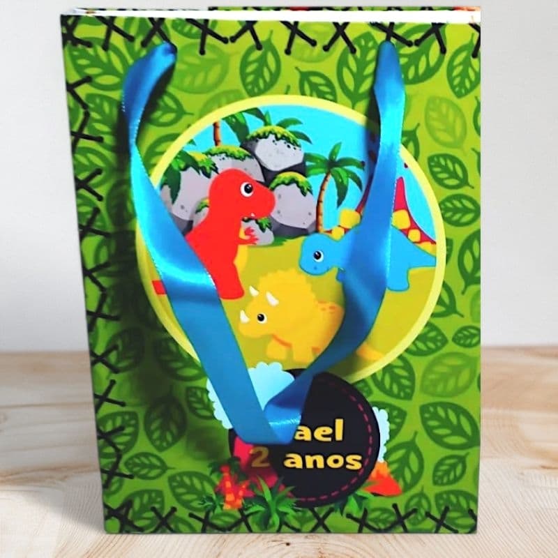 Kit 10 Sacolinhas  Surpresa Personalizada Safari Baby Lembrancinha  Festa Diversos TemasCom Nome e Idade