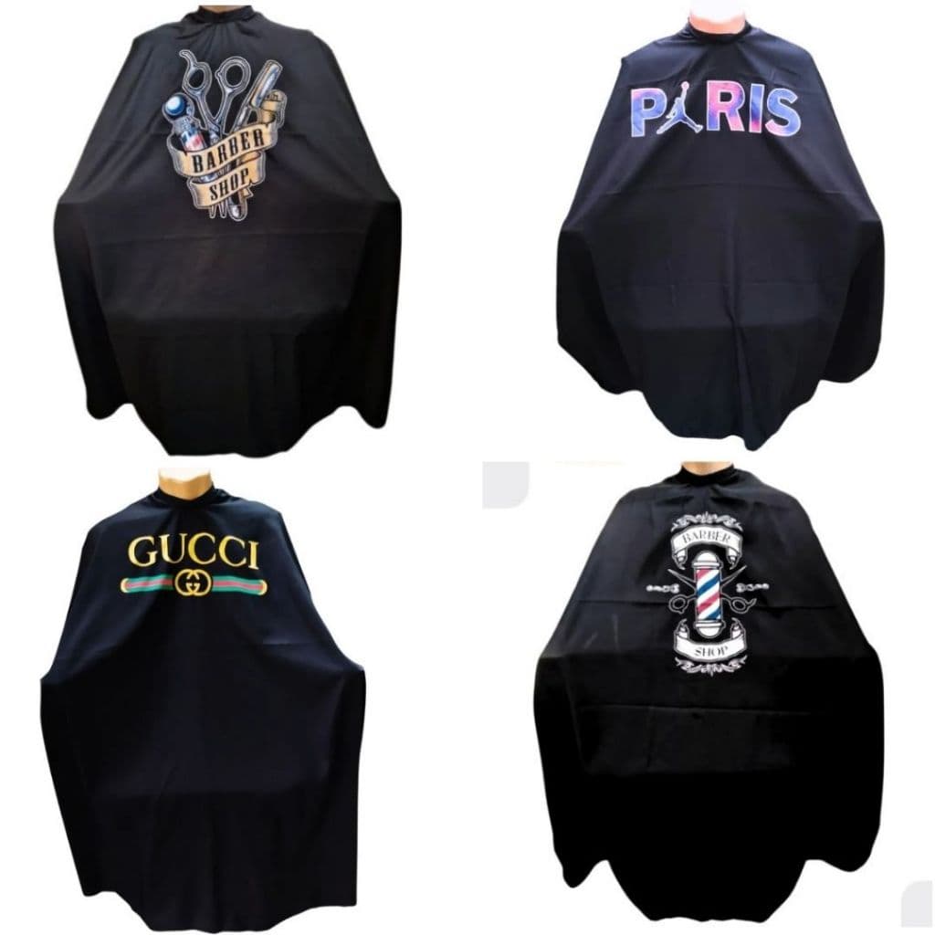 Kit Capas D Corte Barbeiro cetim Personalizada