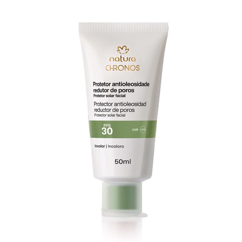 Protetor Antioleosidade Redutor de Poros FPS 30 / FPUVA 10 Chronos Derma