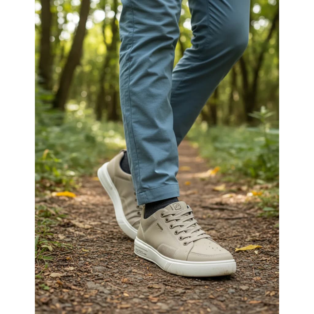 Tenis Casual Pegada 111902 Sapatenis com Palmilha Anatomica Cadarço de Elastico Ultra Leve