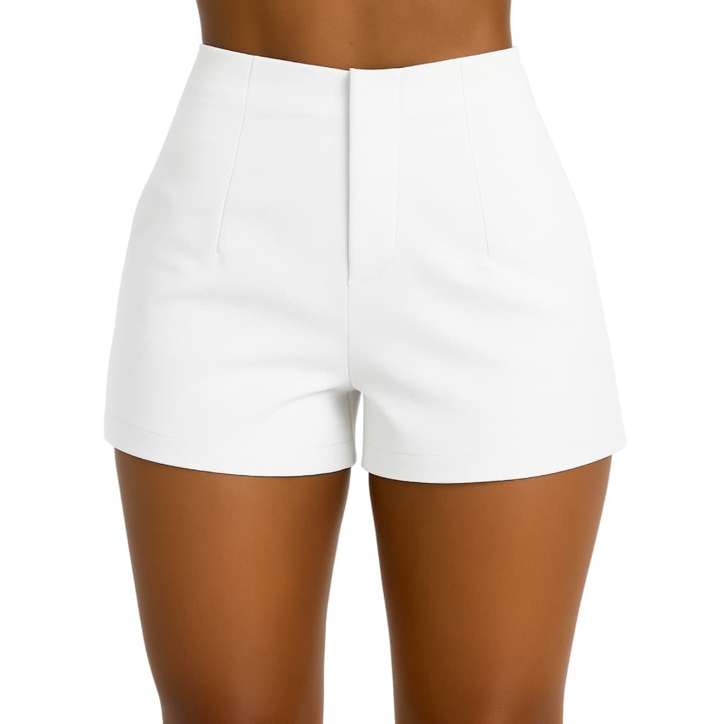 Short Alfaiataria Feminino Cintura Alta – Caimento Perfeito e Acabamento Premium