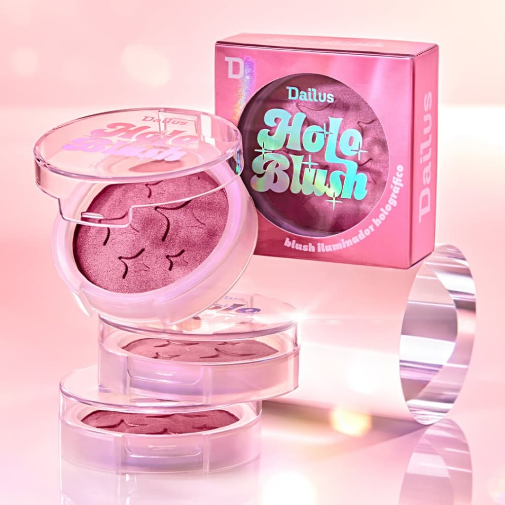 Dailus Holo Blush - Blush Iluminador Holográfico