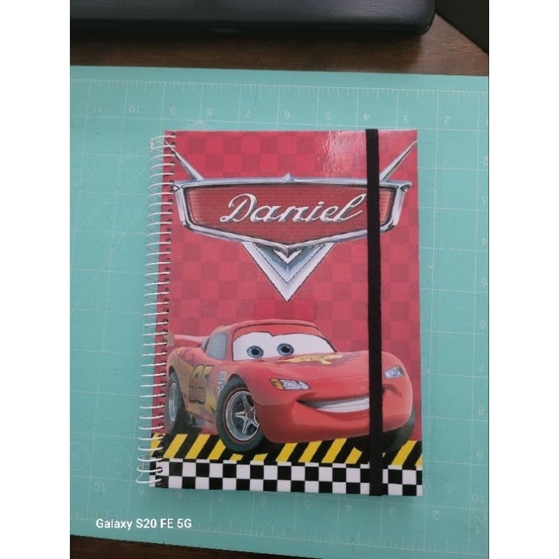 Caderno Carros - tamanho A5