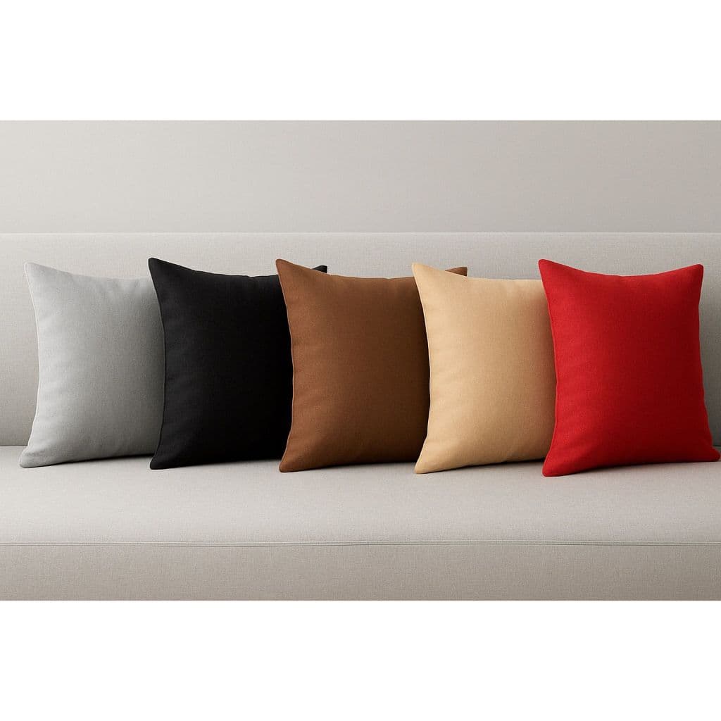 01 Capa de Almofada Oxford Lisa – Diversas Cores