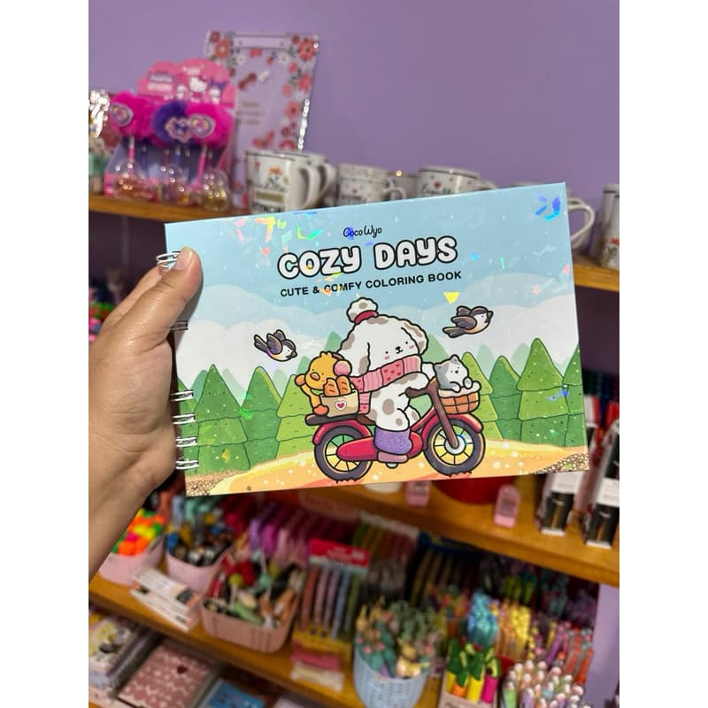 Livro de Colorir Cozy Days