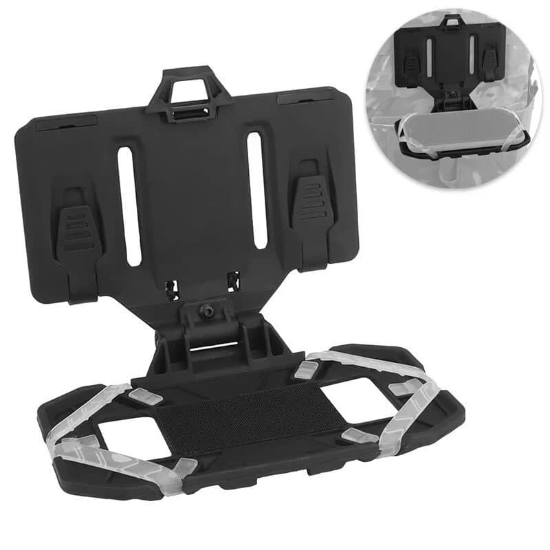 Suporte Tático Para Telefone MOLLE , Placa De Navegação Dobrável , Equipamento De Fixação Celular , Acessórios Colete
