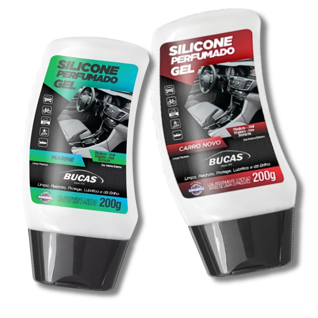 Bucas Silicone Gel Marine 200g Rodabrill ou Carro Novo 200g - ESCOLHA