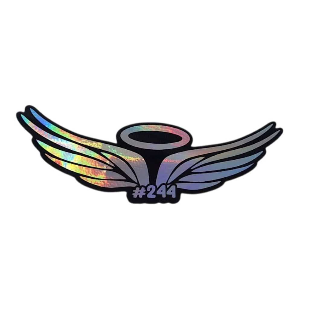 ADESIVO ASA ANJO 244 HOLOGRAFICA