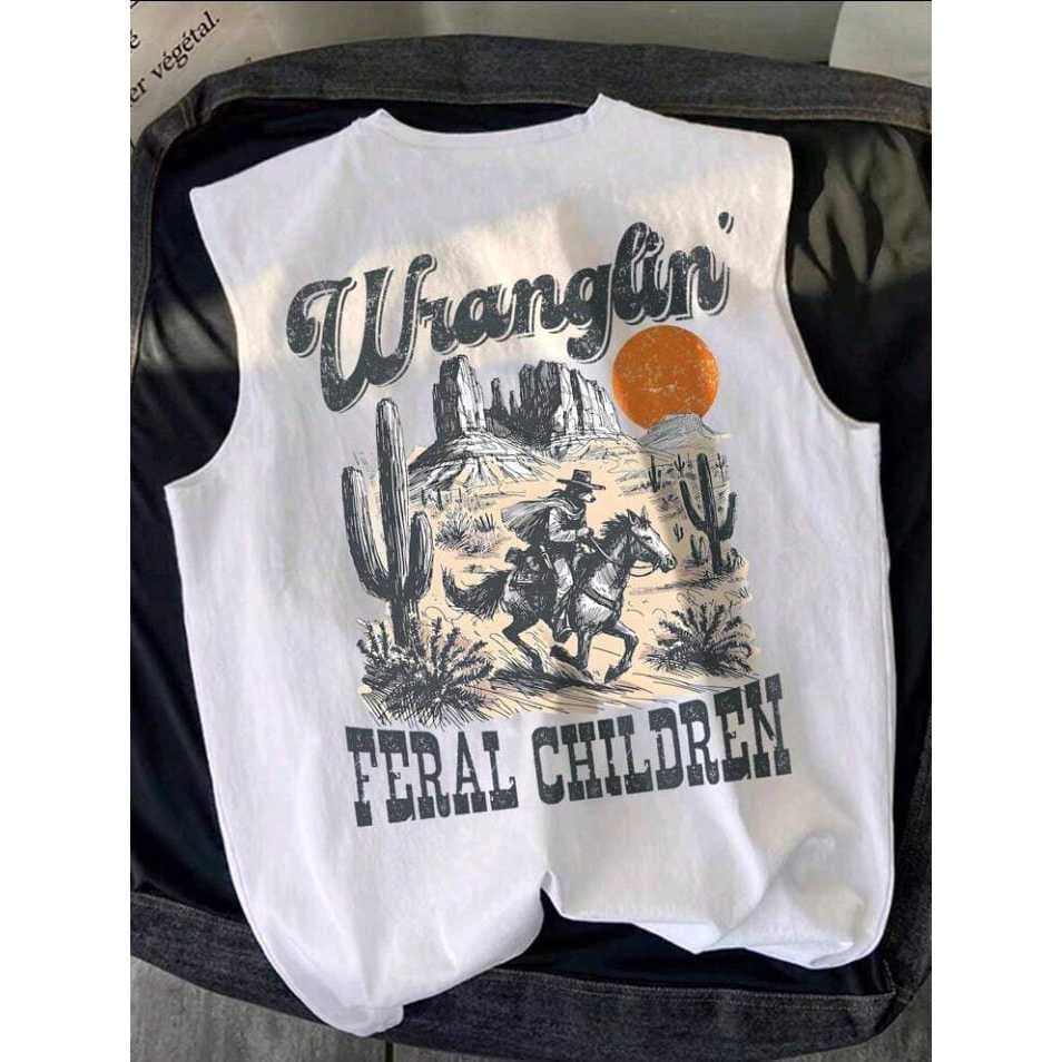 Regata Machão Cavada Algodão Masculina Treino Esporte Casual WRANGLIN