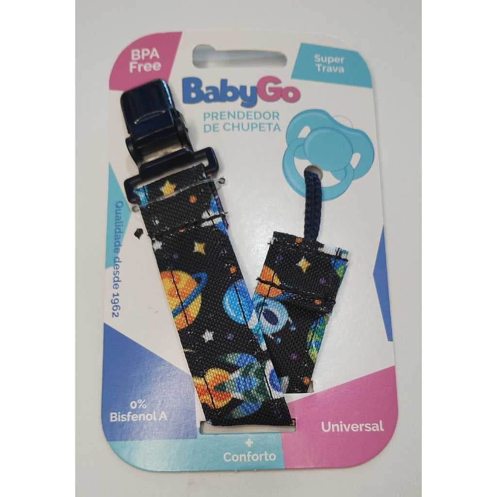 Prendedor Universal  De Chupeta Com Super Trava - BabyGo
