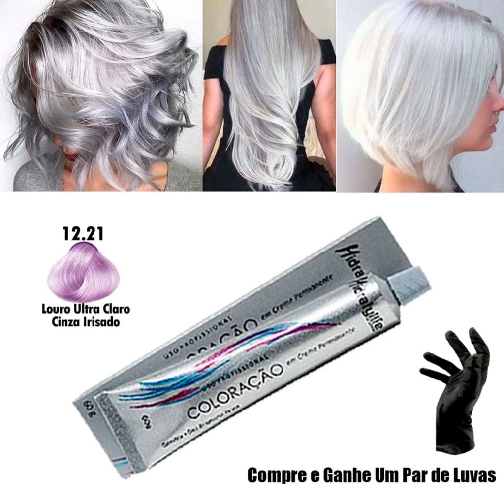 Coloração Louro Ultra Claro Nº 12.21 Mairibel/Hidraty 60g
