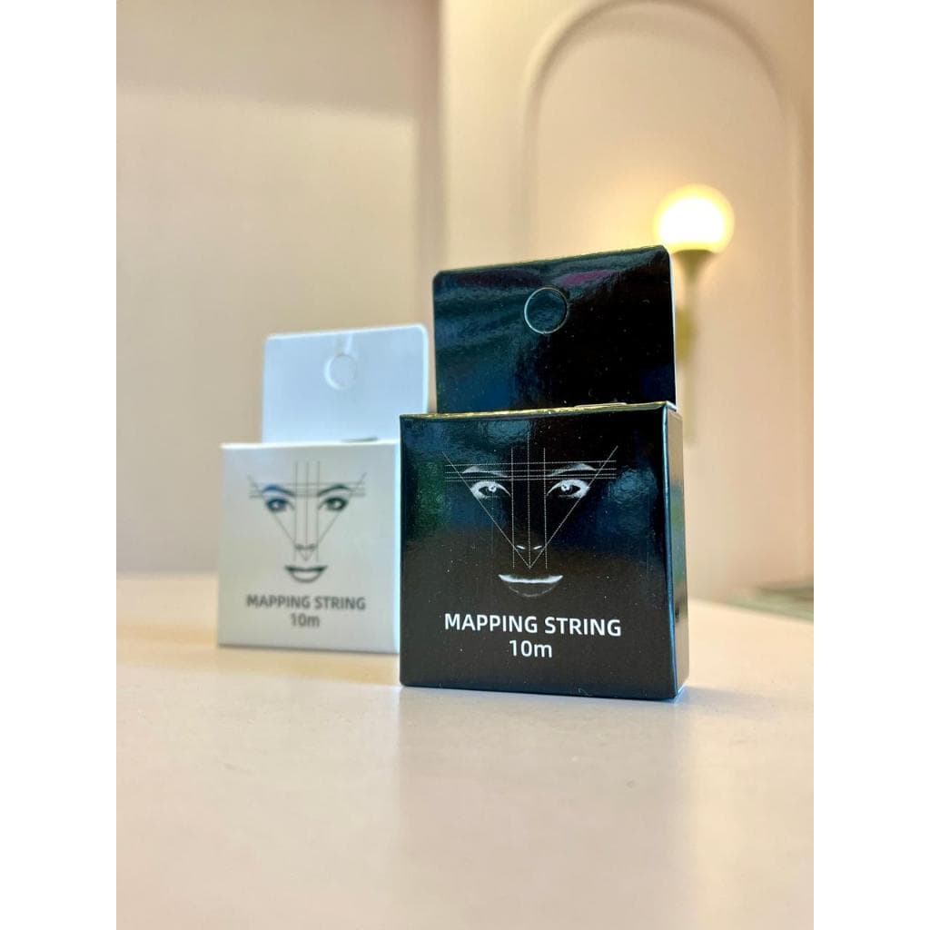 Kit de Linha Pigmentada De Marcação Design De Sobrancelhas Branca + Preta