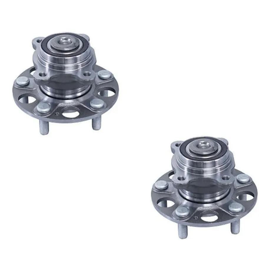Par Cubo De Roda Honda Civic Raseiro Com Rolamento Crc 10001