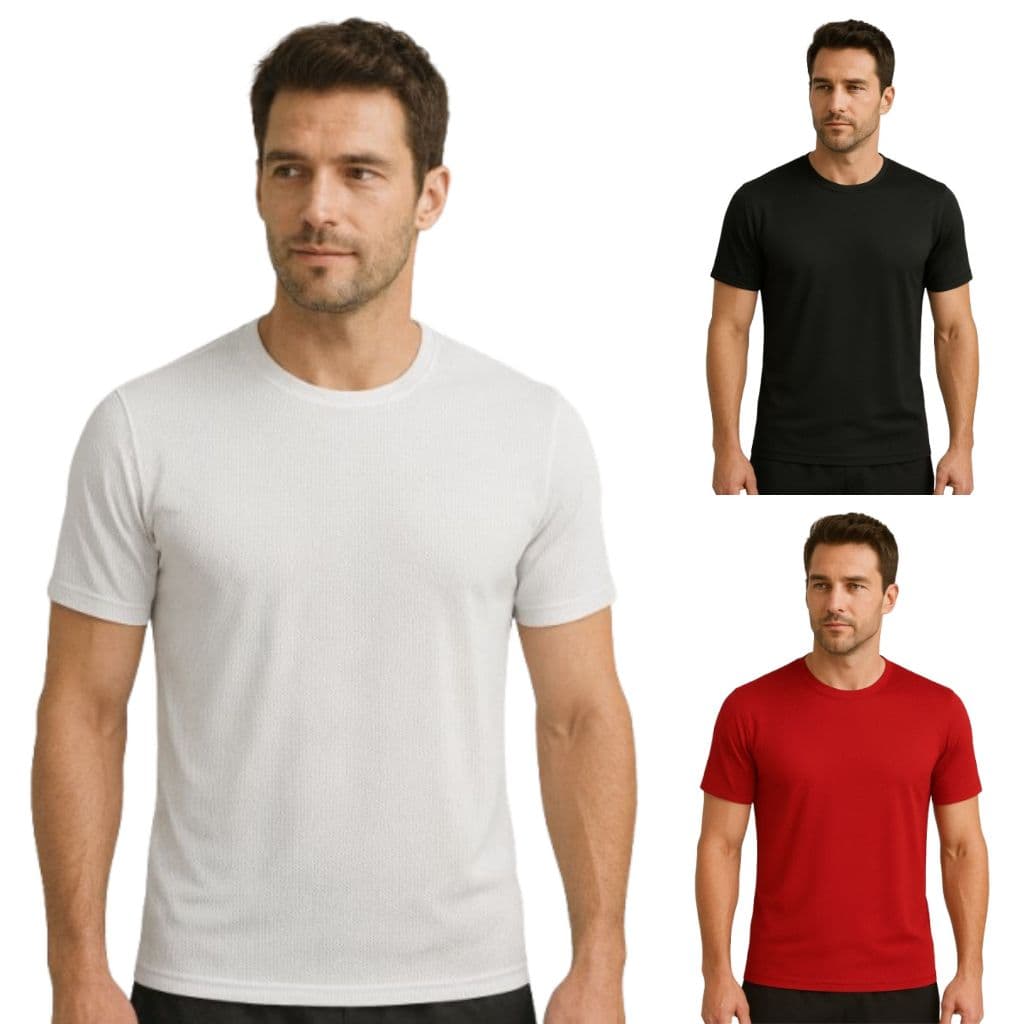 ElaAvani Camiseta DryFit Casual Academia Confortável P/M/G