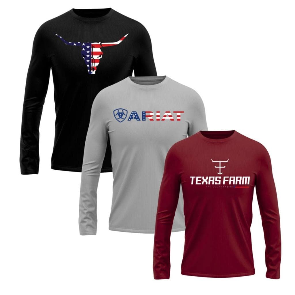 Kit Camisa Uv Masculina Country Proteção Térmica