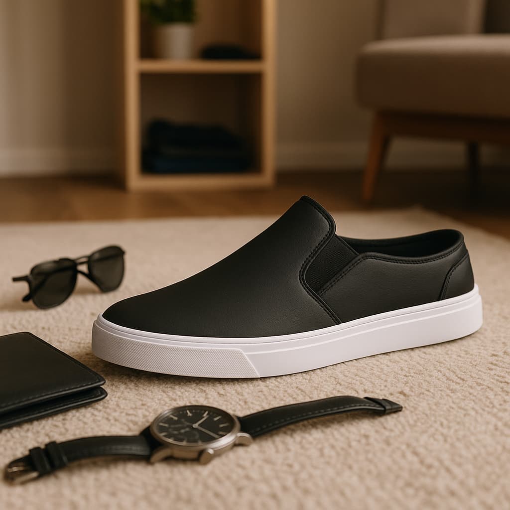 Tênis Casual Mule Masculino Minimalista Antiderrapante Moderno Versátil - Promoção Envio